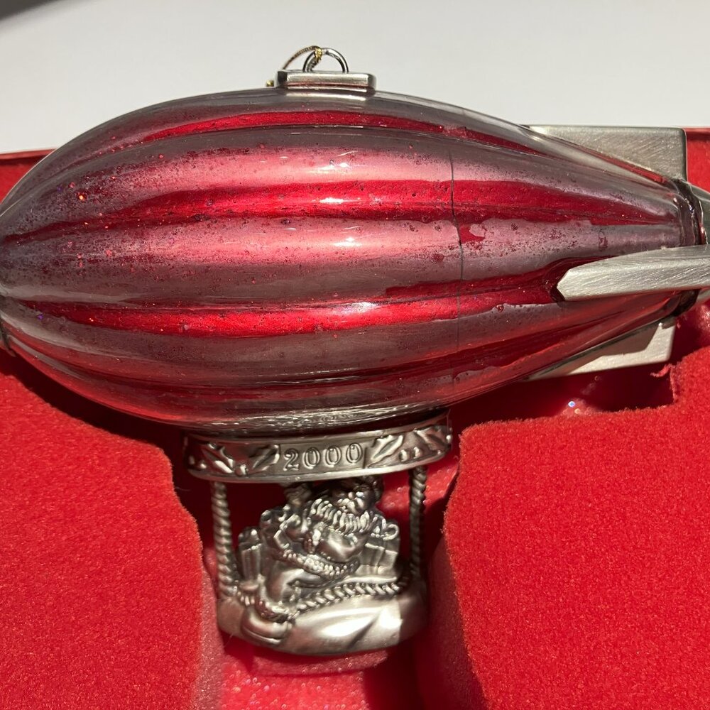 Lenox Santa's Voyage Ornament 2000 3rd in Series